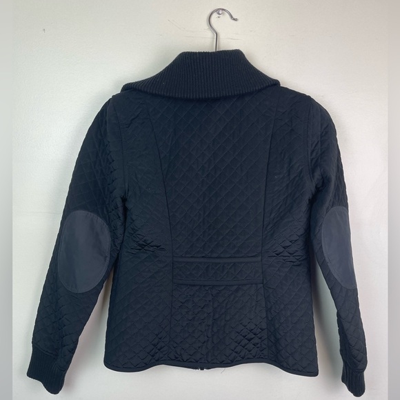 Anna Taylor Loft black jacket with red zippers woman | Size 2P - Picture 2 of 3